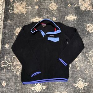 Black Patagonia w purple trim